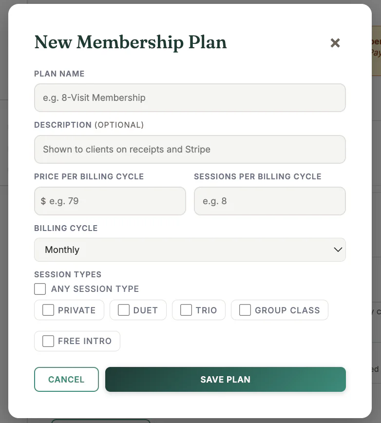 New Membership Plan in MyoMesh
