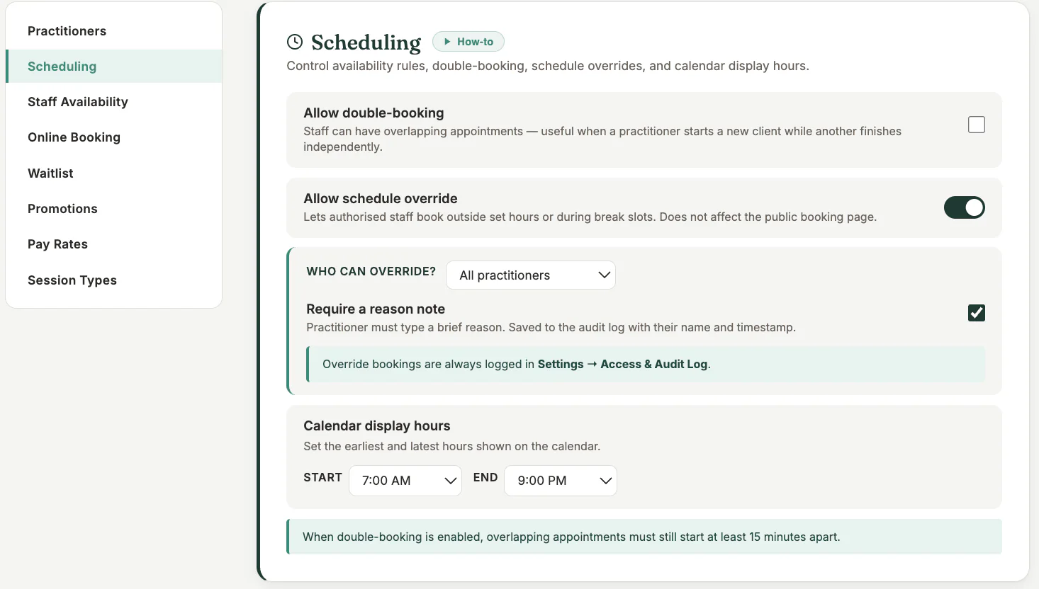 Team Scheduling in MyoMesh